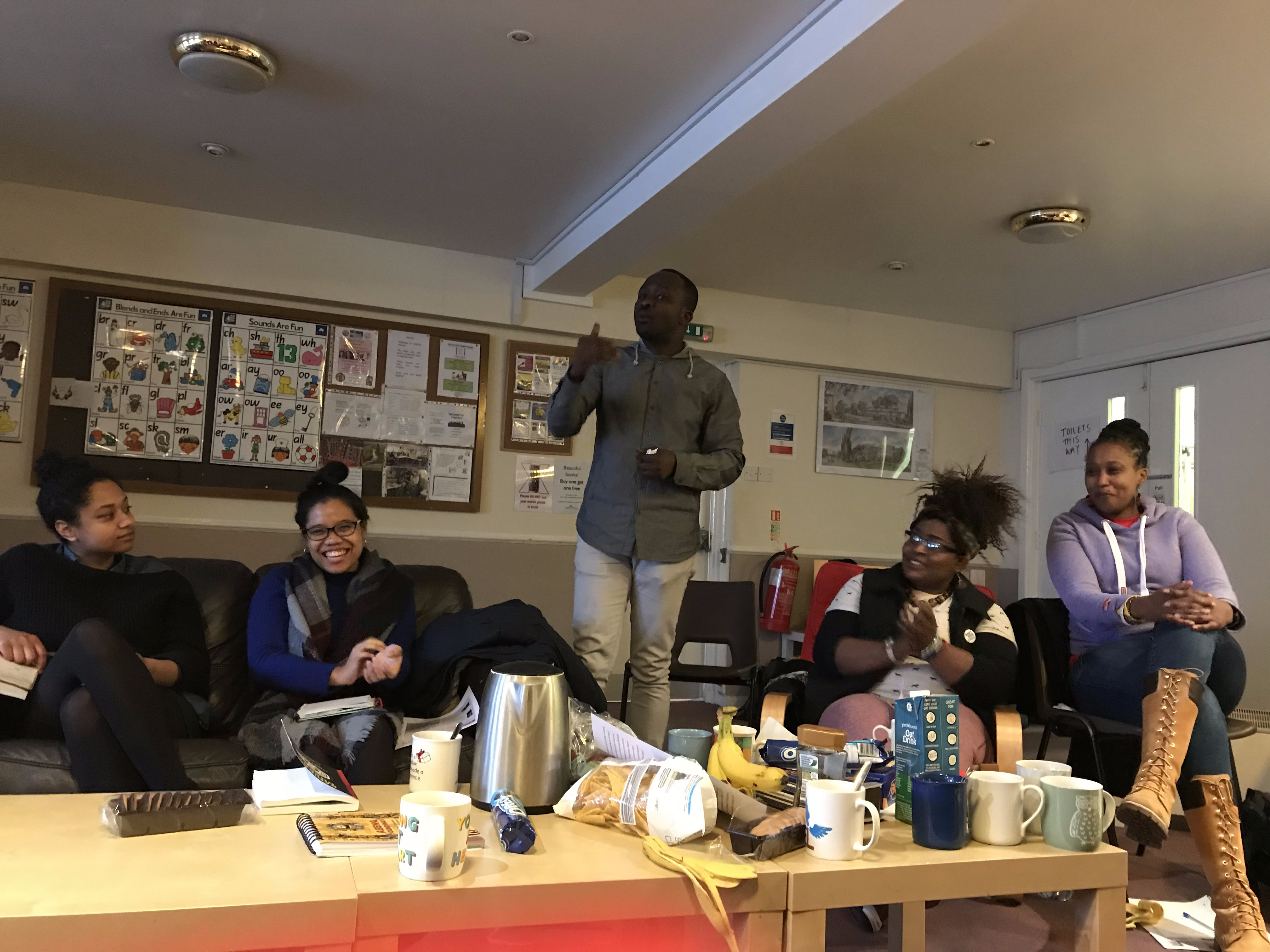 Community discussion session