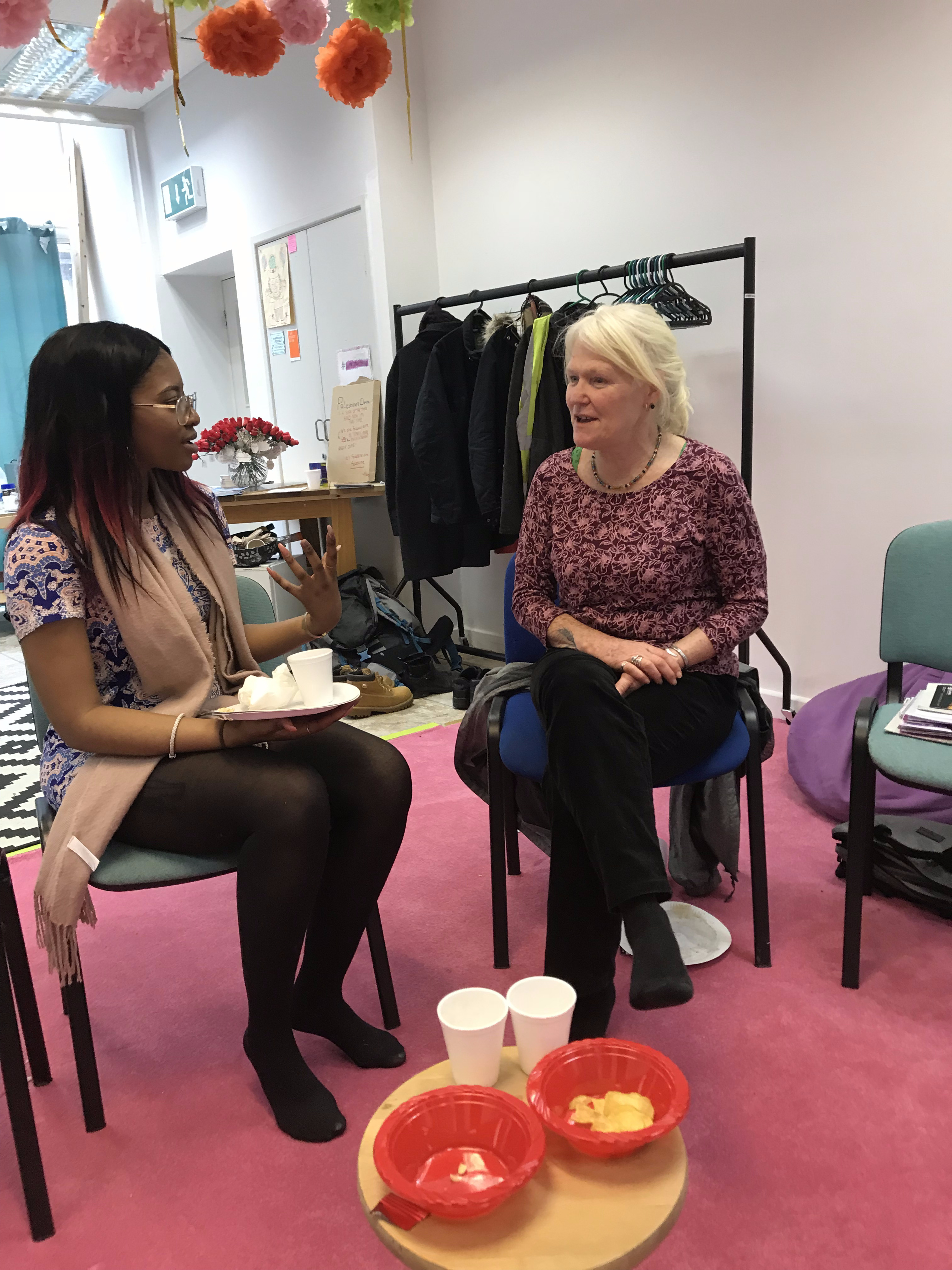 Community conversation in session